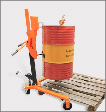 輕型液壓油桶搬運(yùn)車