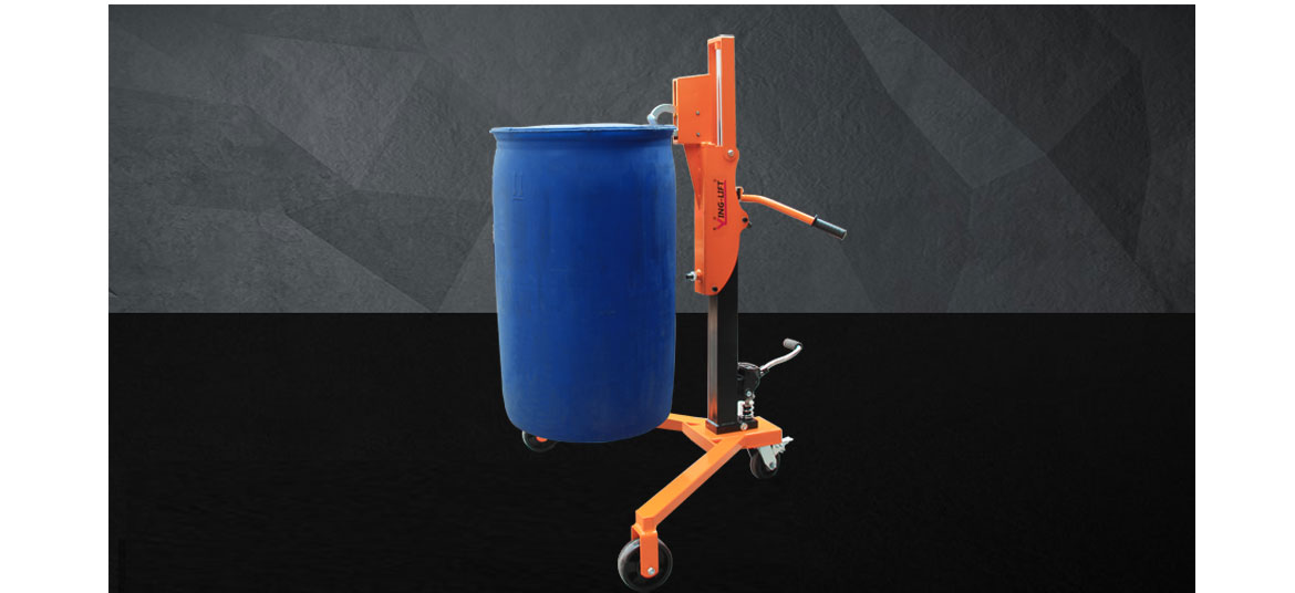 輕型液壓油桶搬運(yùn)車