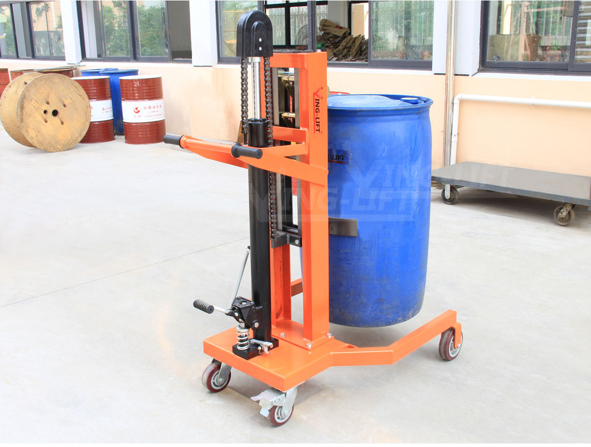 液壓油桶搬運(yùn)車