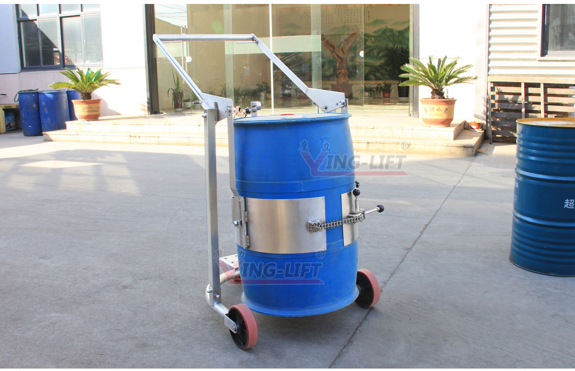 機械油桶翻轉(zhuǎn)車