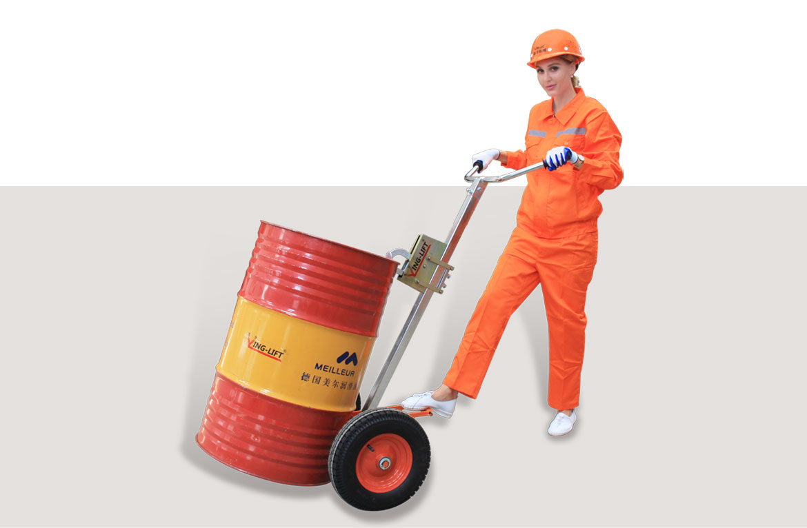 咬嘴油桶搬運(yùn)車