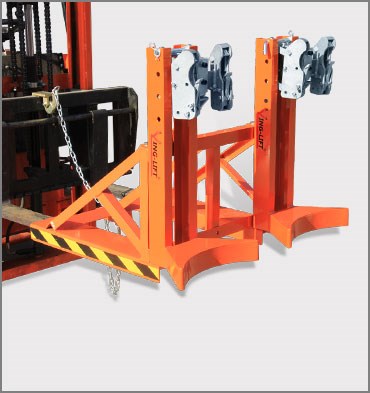 叉車專用油桶夾具