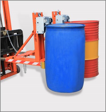 叉車專用輕型雙鷹嘴油桶夾具(拆卸式支架)