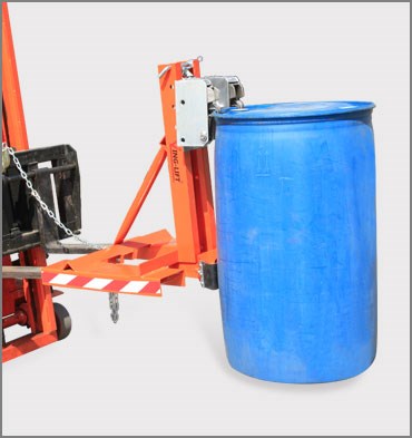 叉車專用輕型雙鷹嘴油桶夾具(拆卸式支架)