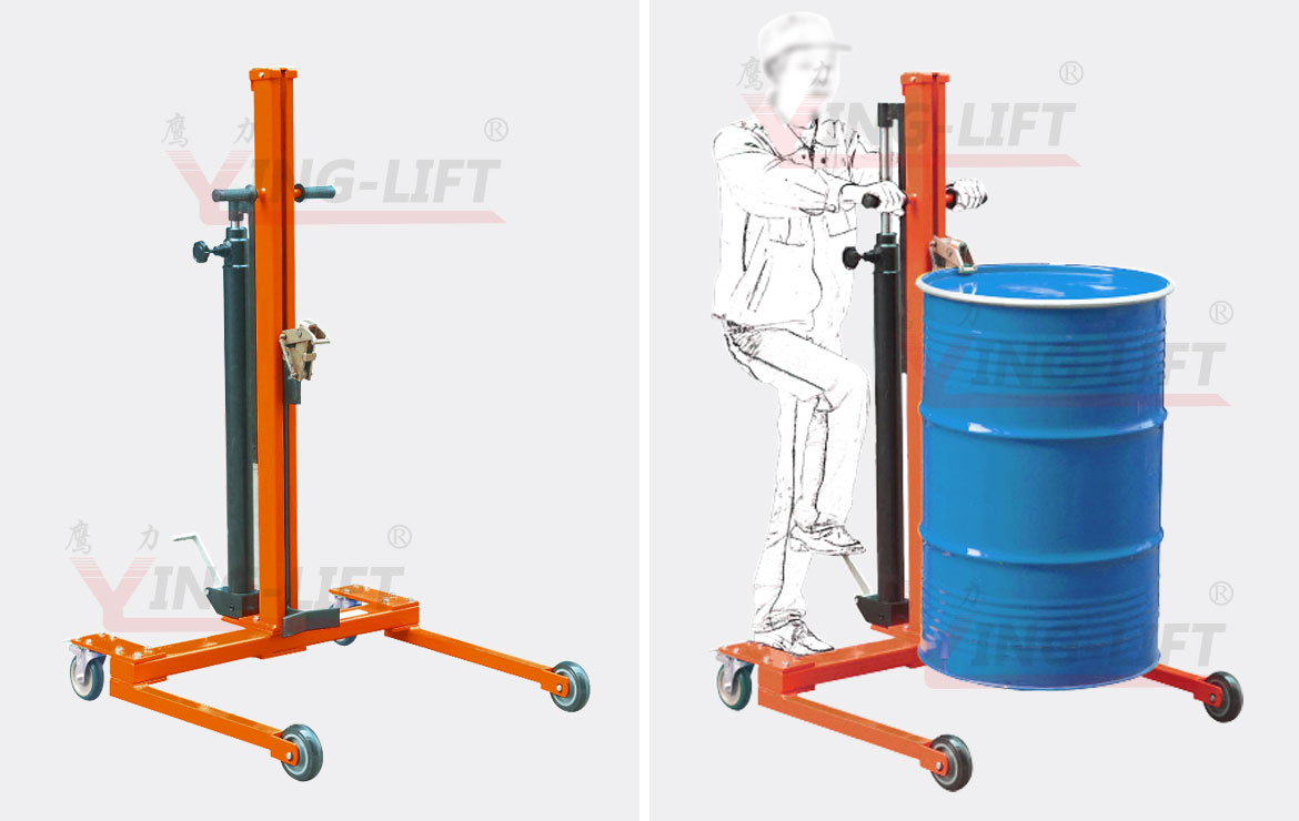 液壓油桶搬運車